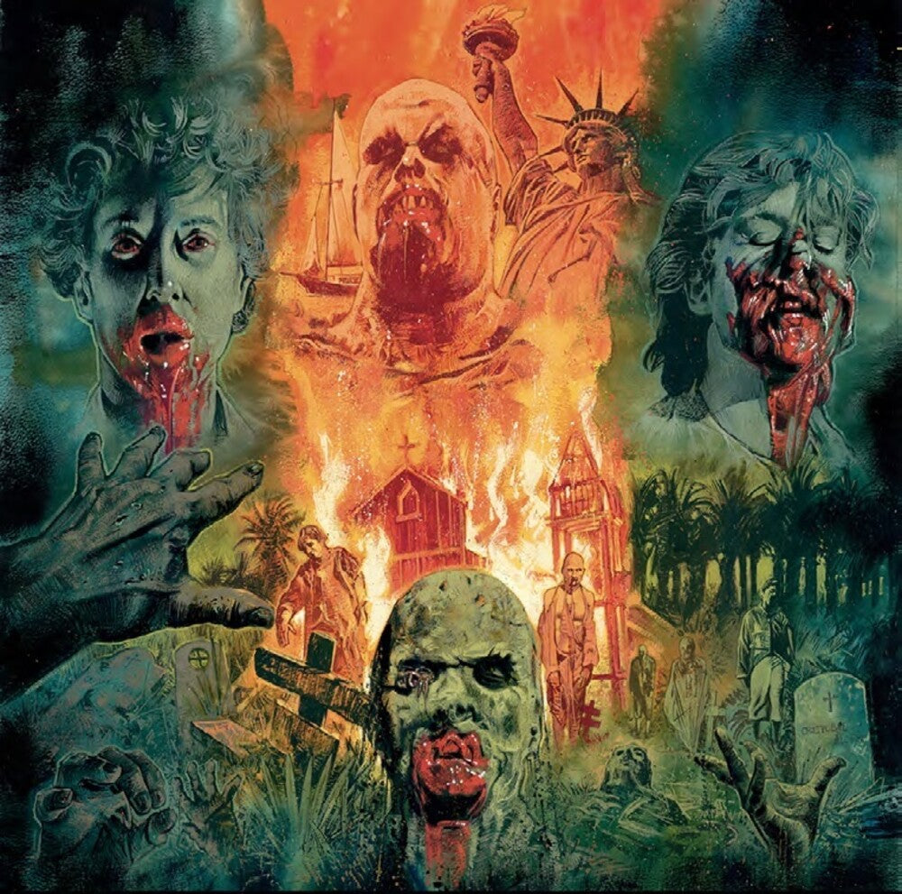 the album cover for Fabio Frizzi (Ita) - Zombie Flesh Eaters / O.S.T. (Ita)