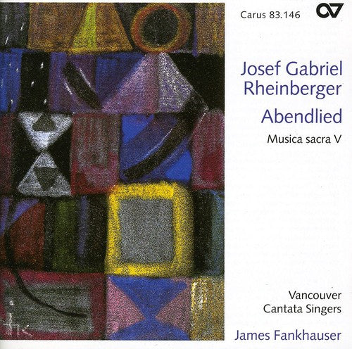 the album cover for Rheinberger - Abendlied: Sacred Music 5