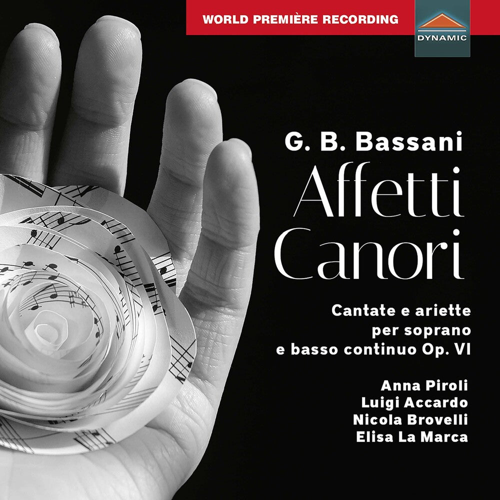 the album cover for Bassani / Piroli / Marca - Affetti Canori