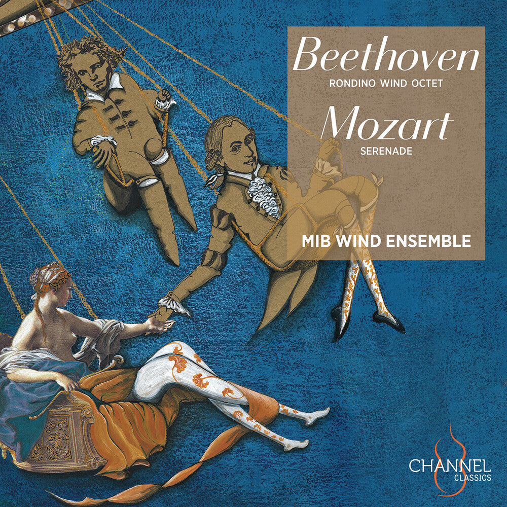 the album cover for Beethoven / Mib Wind Ensemble - Rondino & Wind Octet / Serenade
