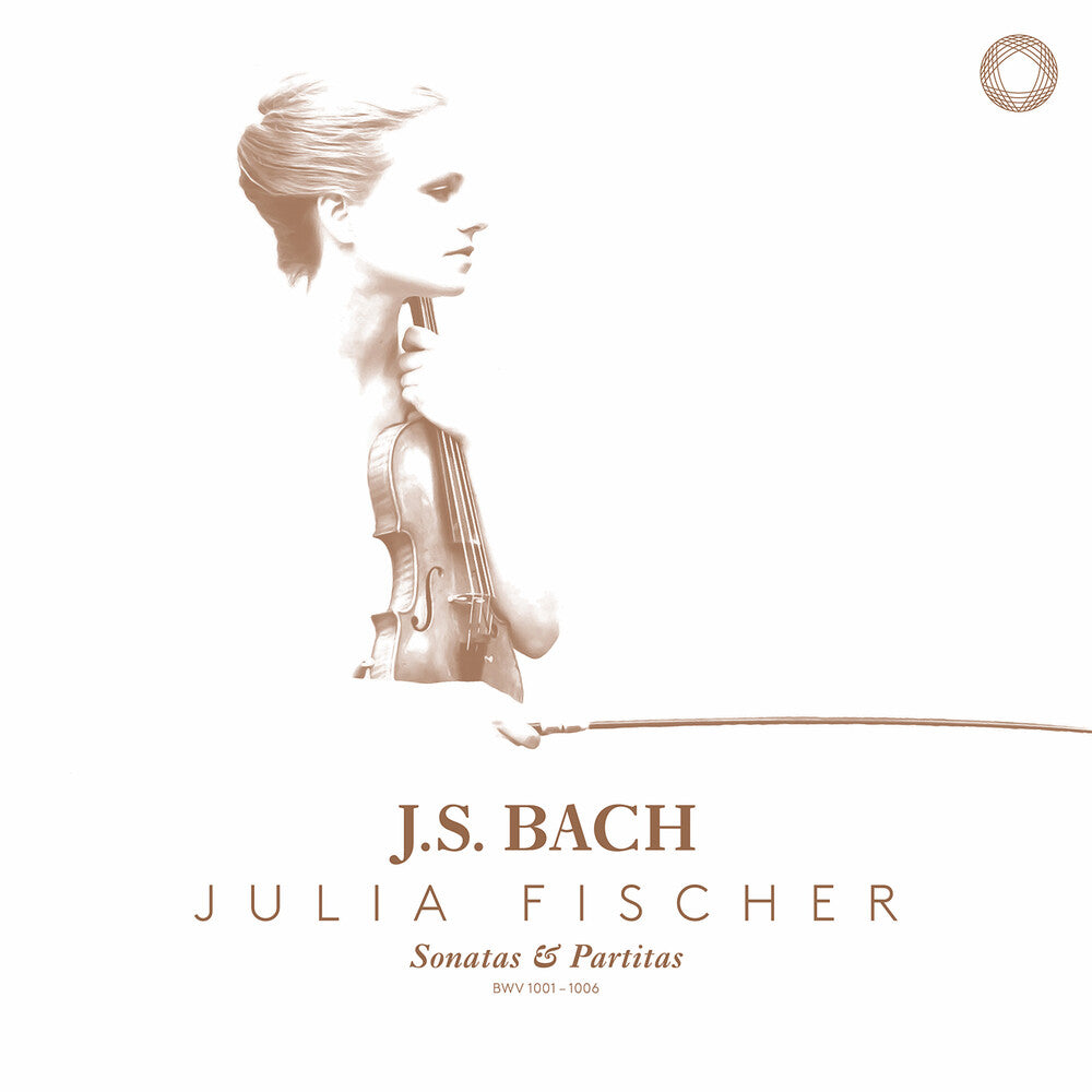 the album cover for J Bach .S. / Fischer - Sonatas & Partitas (2pk)