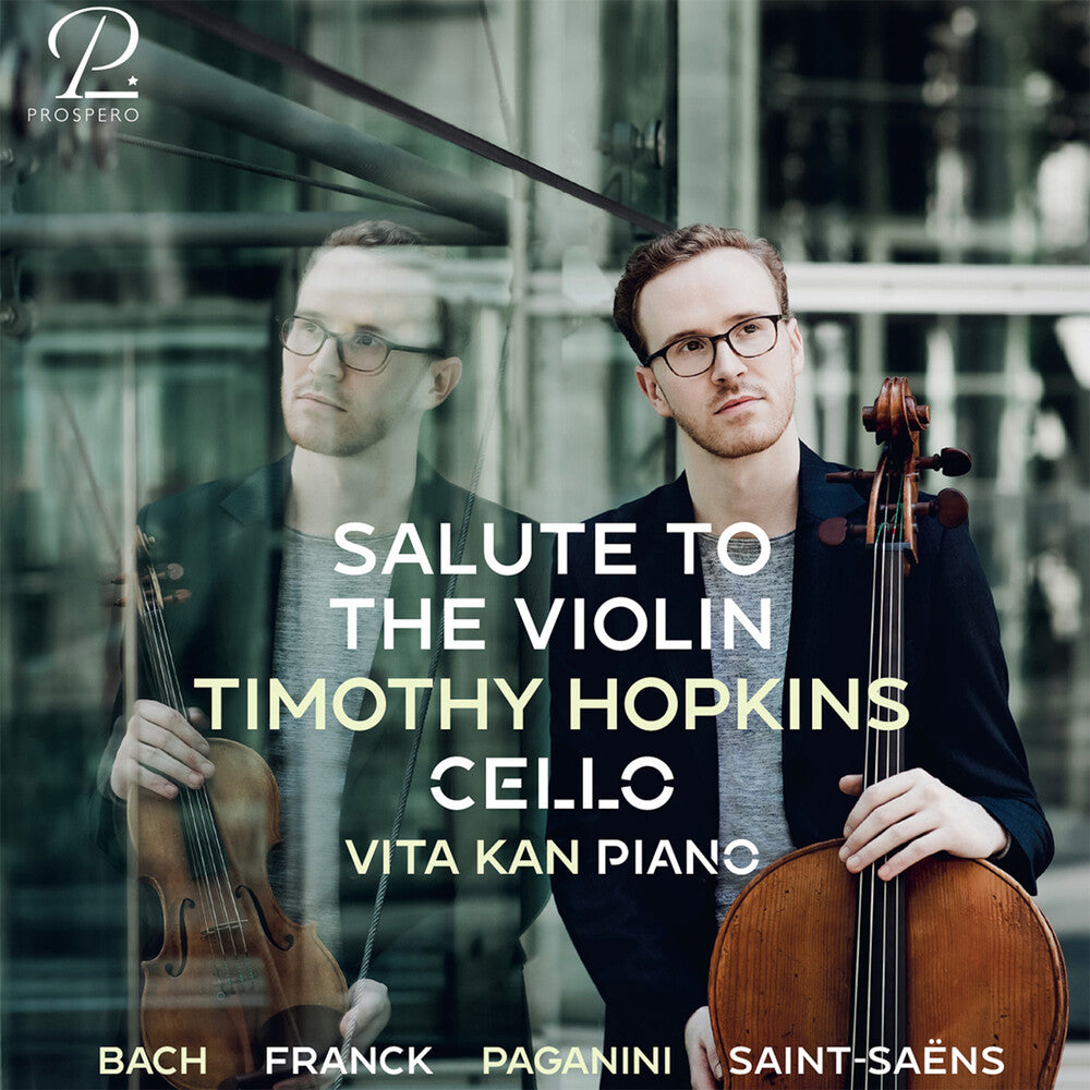 the album cover for Franck / Hopkins - Salute To The Violin
