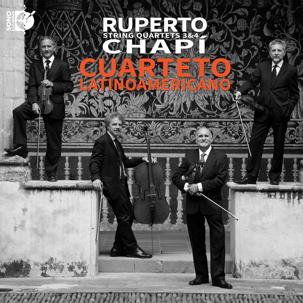 the album cover for Chapi / Cuarteto Latinoamericano - String Quartets 2
