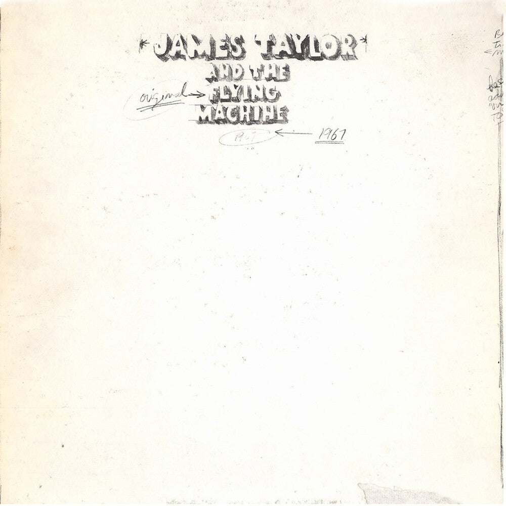the album cover for James Taylor & The Original Flying Machine - 1967 (Mod)