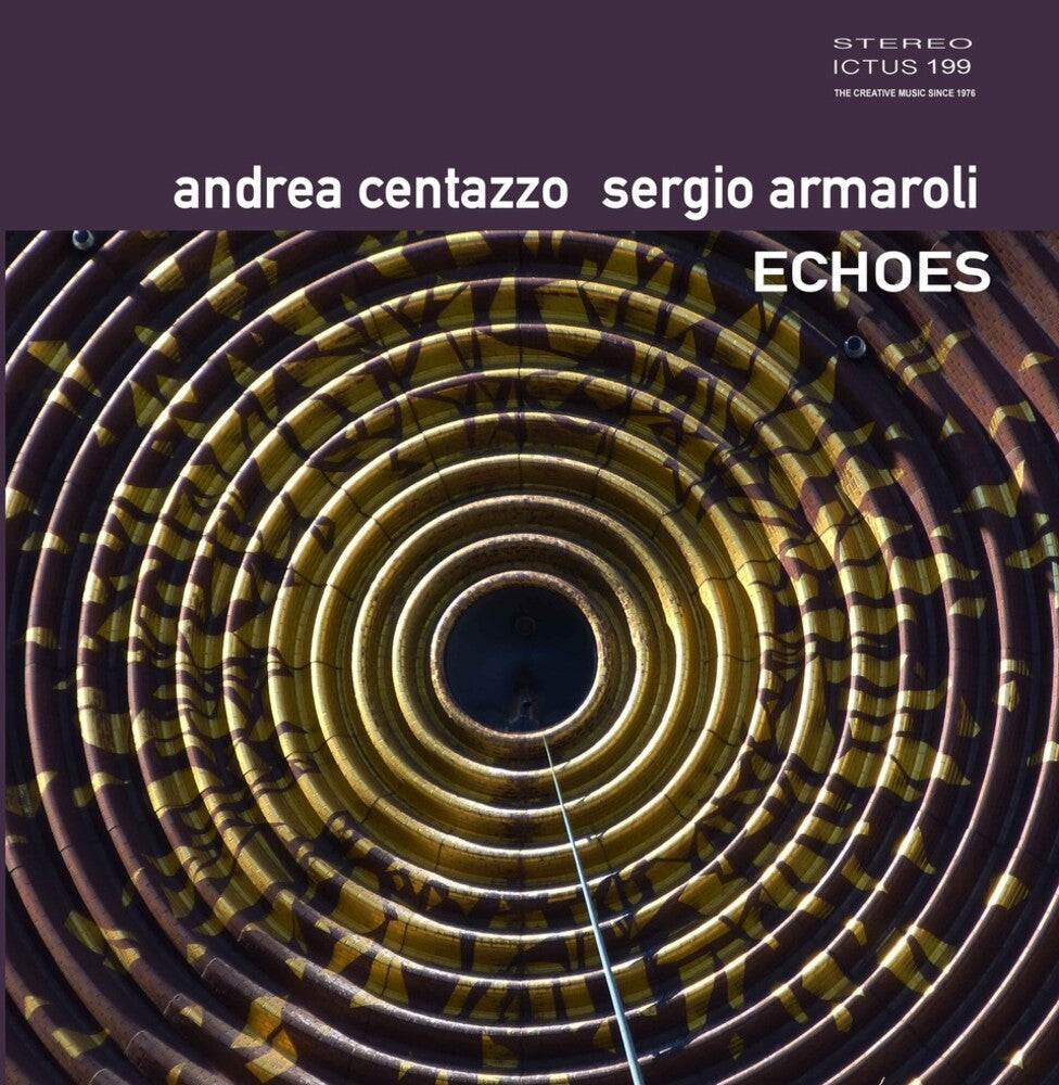 the album cover for Andrea Centazzo / Armaroli,Sergio - Echos