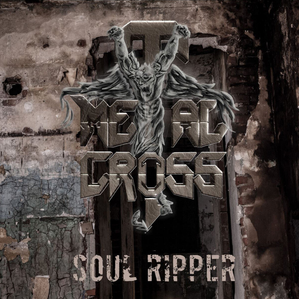 the album cover for Metal Cross - Soul Ripper