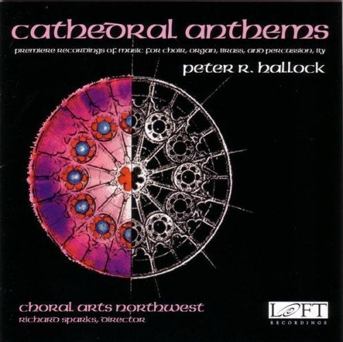 the album cover for P. Hallock - Cathedral Anthems