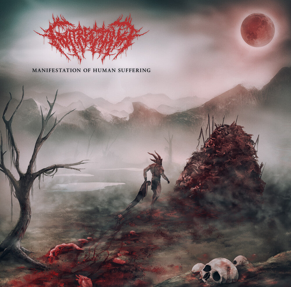 the album cover for Gutrectomy - Manifestation Of Human Suffering