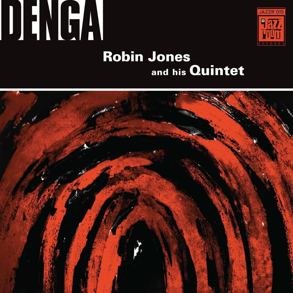the album cover for Robin Jones & His Quintet - Denga