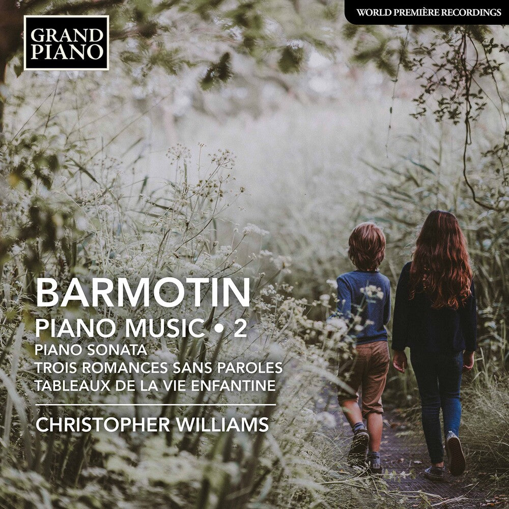 the album cover for Barmotin / Williamson - Piano Music 2