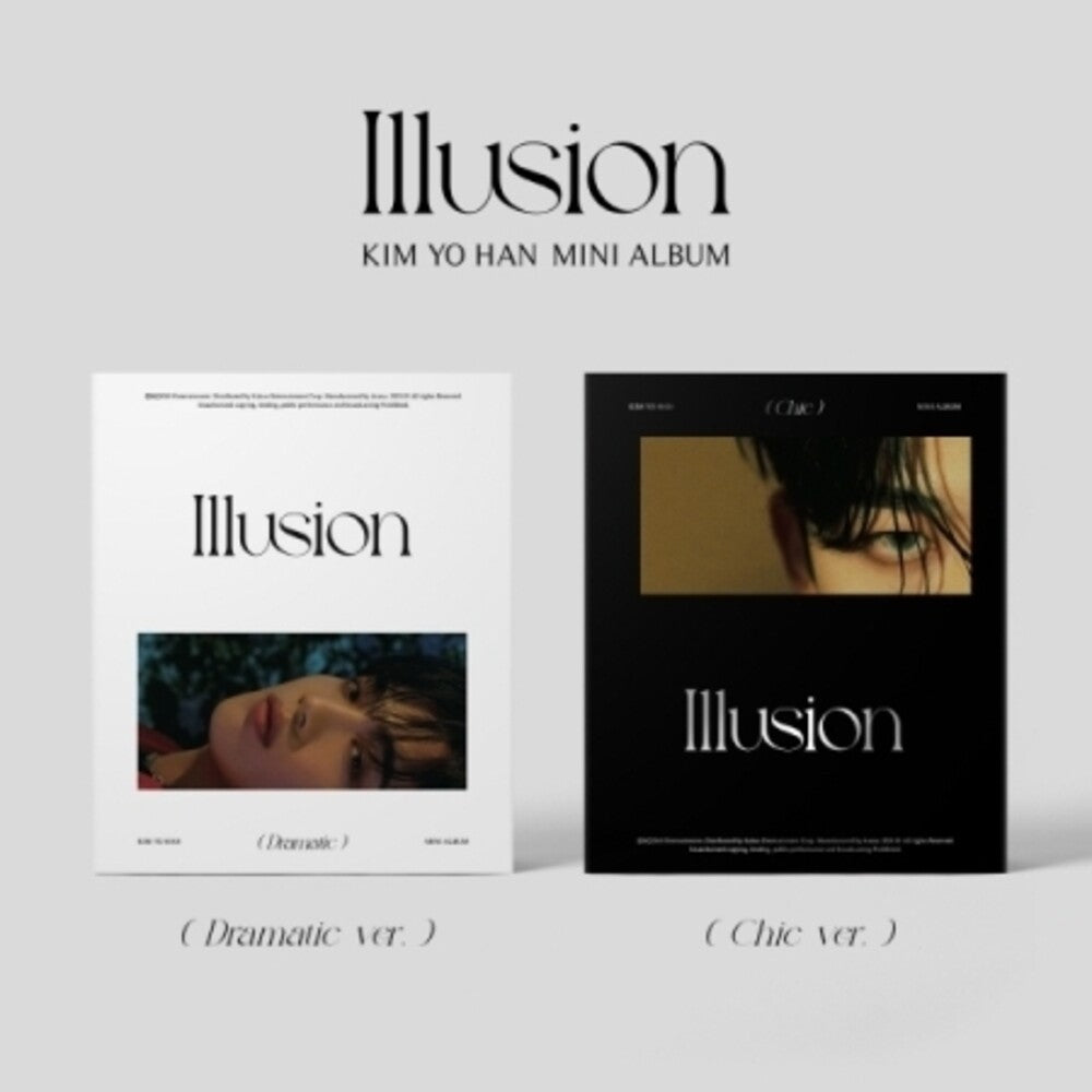 the album cover for Kim Yo Han - Illusion (Pcrd) (Phob) (Phot) (Asia)