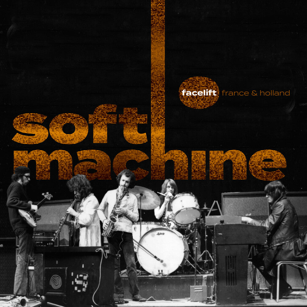 the album cover for Soft Machine - Facelift France & Holland (W/Dvd)