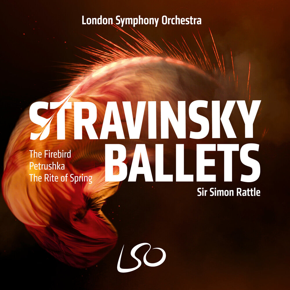 the album cover for London Symphony Orchestra / Sir Simon Rattle - Stravinsky Ballets
