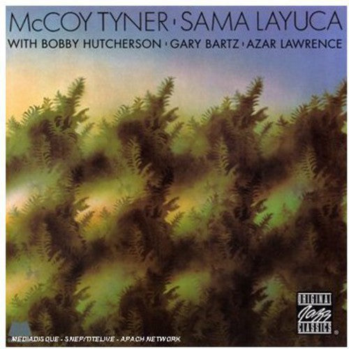 the album cover for McCoy Tyner - Sama Layuca