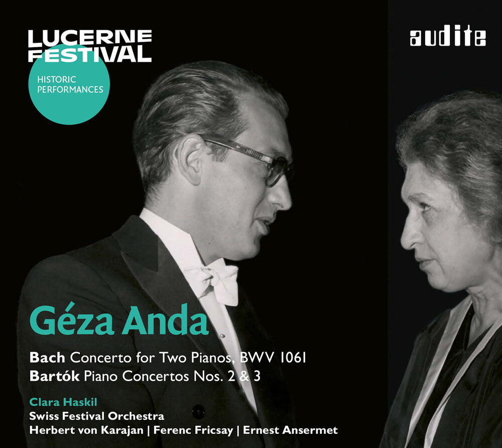 the album cover for Bartok / Karajan / Ansermet - Lucerne Festival 17