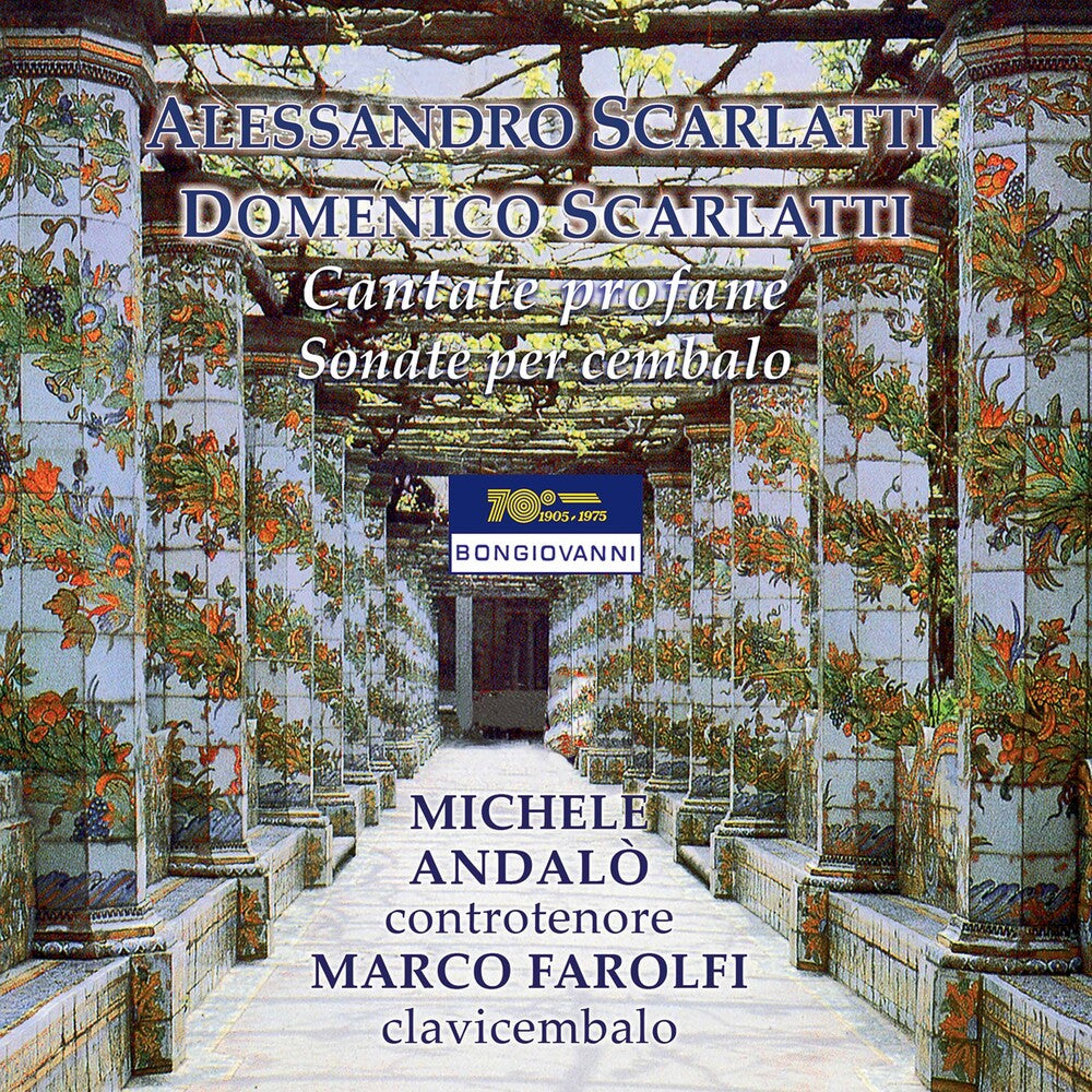 the album cover for Sarti / Andalo / Farolfi - Cantate Profane E Sonate