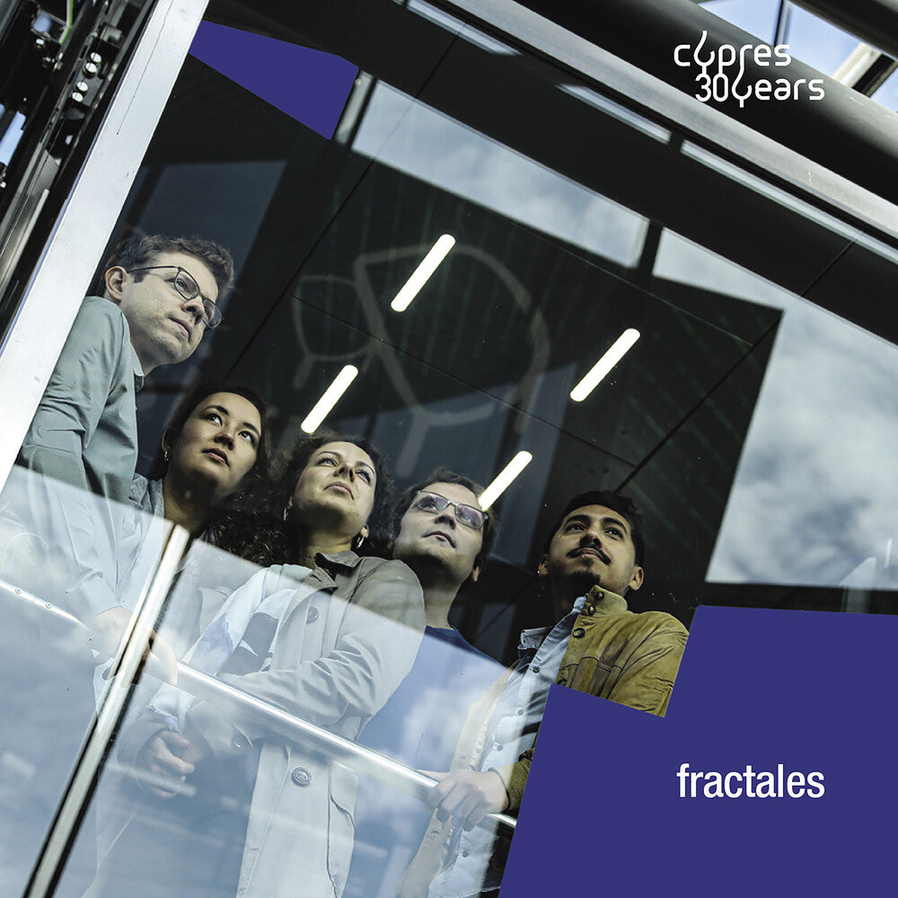 the album cover for Azzan / Ensemble Fractales / Hallik - Fractales