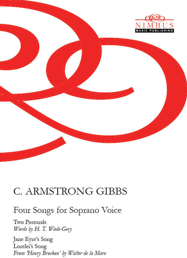the album cover for Gibbs - Four Songs For Soprano Voice
