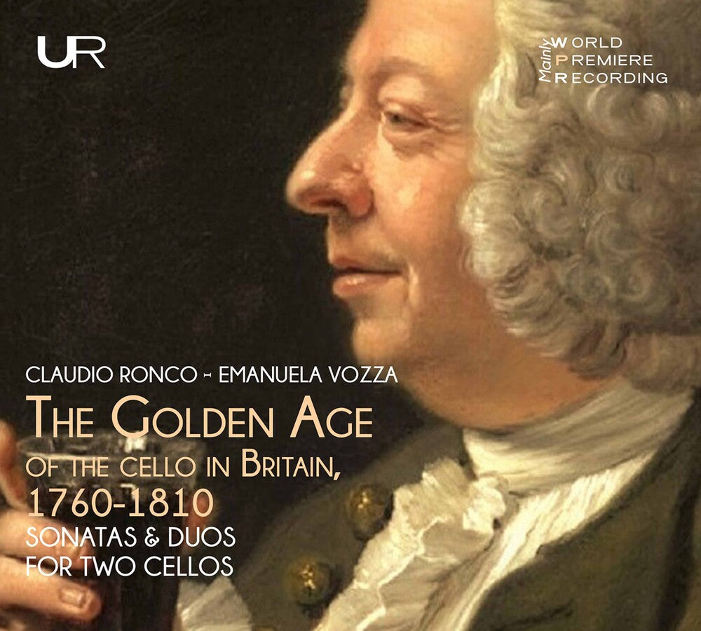 the album cover for Various Artists - Golden Age of the Cello