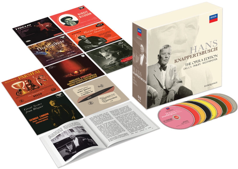 the album cover for Hans Knappertsbusch - Knappertsbusch: Opera Edition (Box) (Aus)