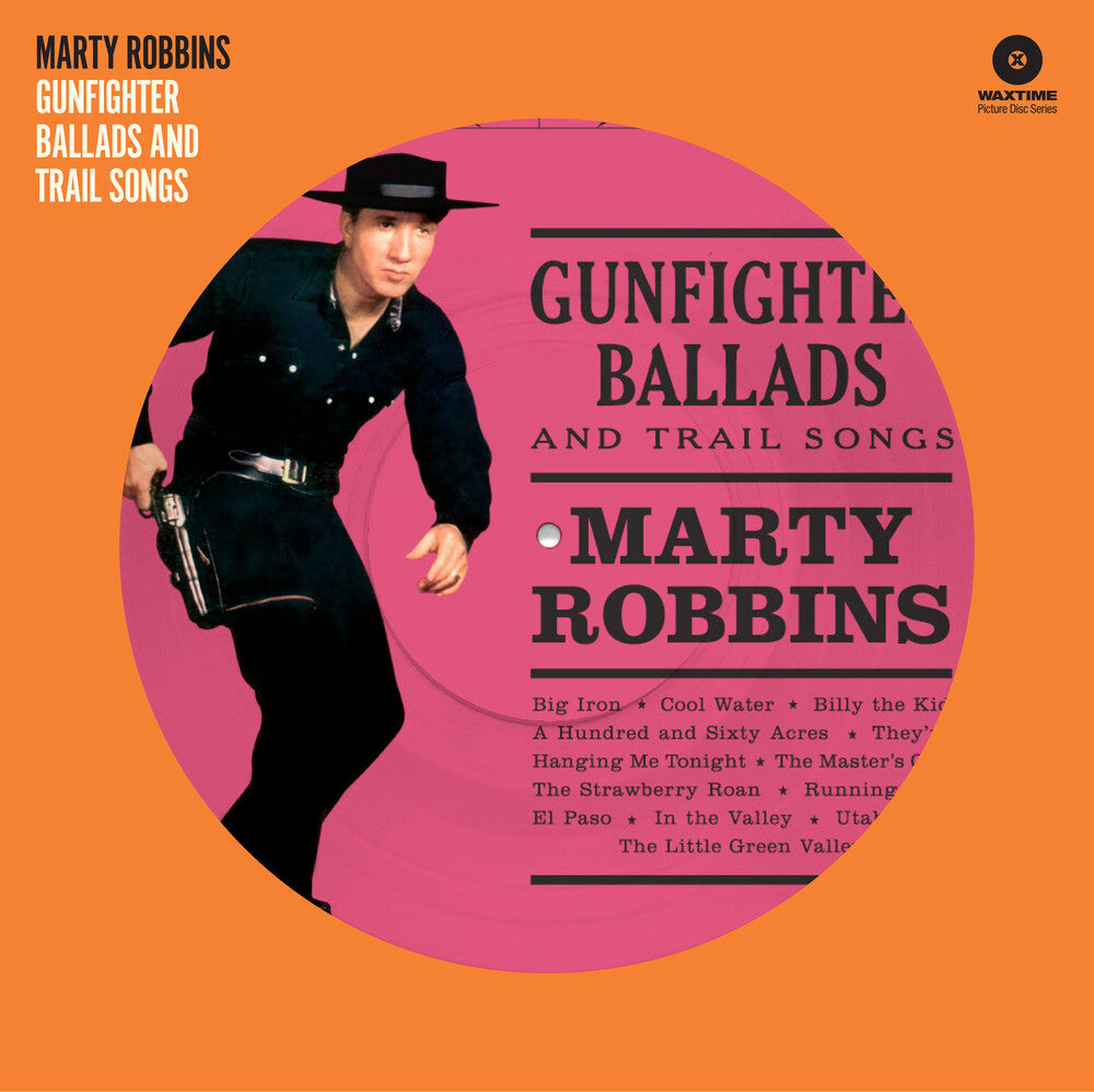 the album cover for Marty Robbins - Gunfighter Ballads & Trail Songs (Bonus Tracks)