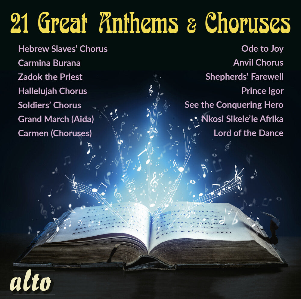 the album cover for Lso / Richard Hickox / Davis,Colin - Great Anthems & Choruses