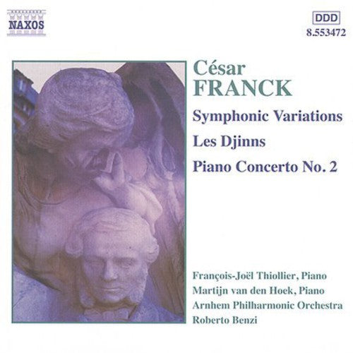 the album cover for Francois-Joel Thiollier - Symphonic Variations