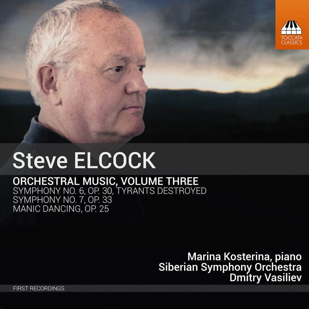 the album cover for Elcock / Kosterina / Siberian Symphony Orch - Orchestral Music 3