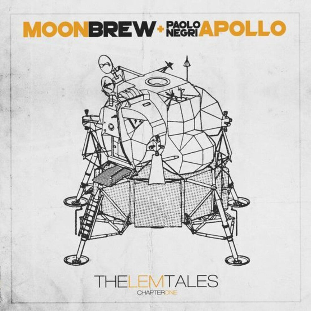the album cover for Moonbrew / Paolo Negri Apollo - Lem Tales: Chapter One (Ita)