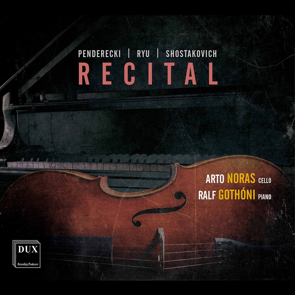 the album cover for Penderecki / Noras / Gothoni - Recital