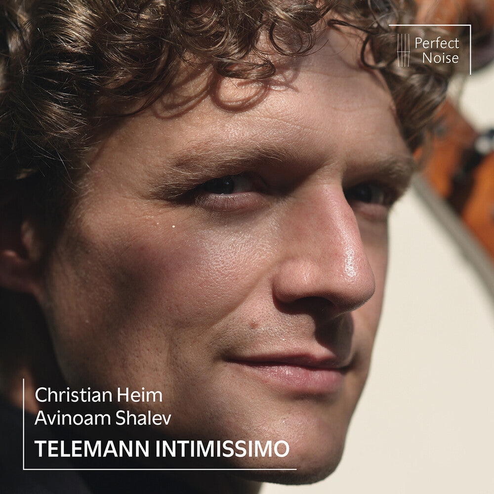 the album cover for Telemann / Heim / Shalev - Intimissimo