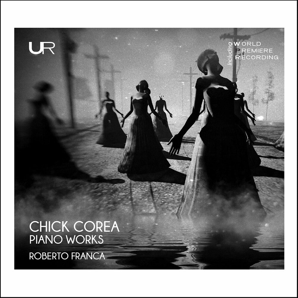 the album cover for Corea / Franca - Piano Works
