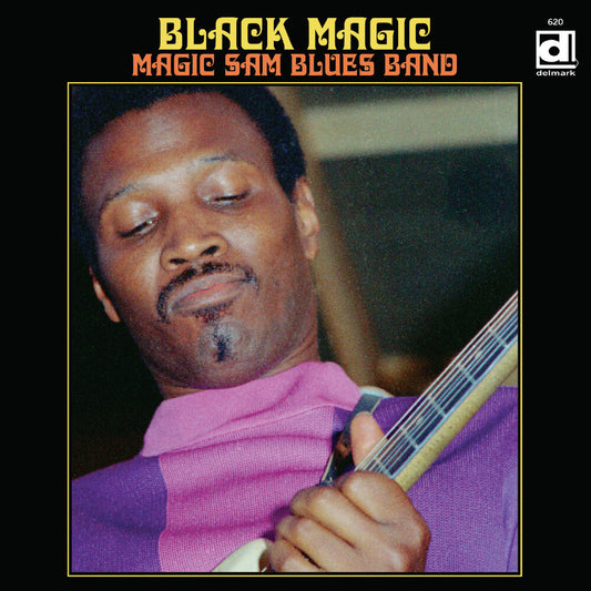 the album cover for Magic Sam - Black Magic