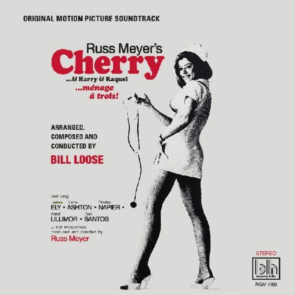 the album cover for Loose, Bill - Russ Meyers Cherry & Harry & Raquel (Original Motion Picture Soundtrack)