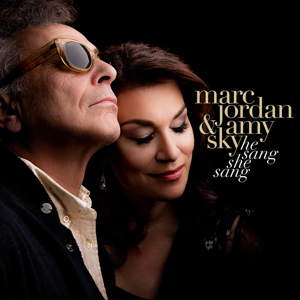 the album cover for Marc Jordan / Sky,Amy - He Sang She Sang