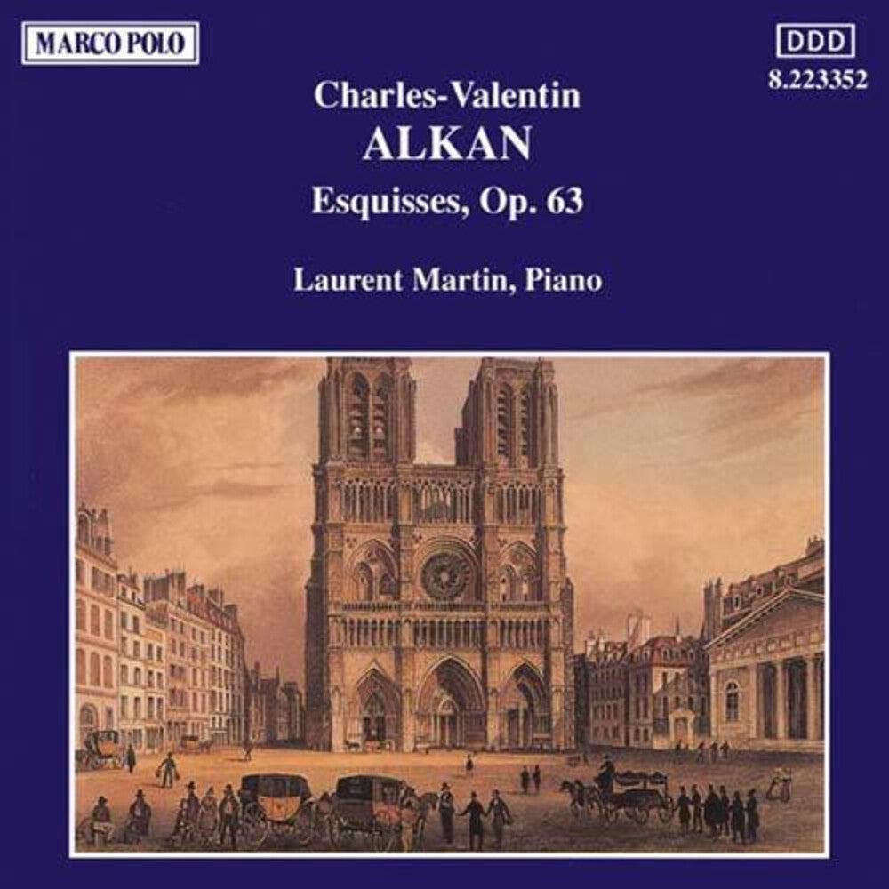 the album cover for Alkan / Martin - Esquisses Op63