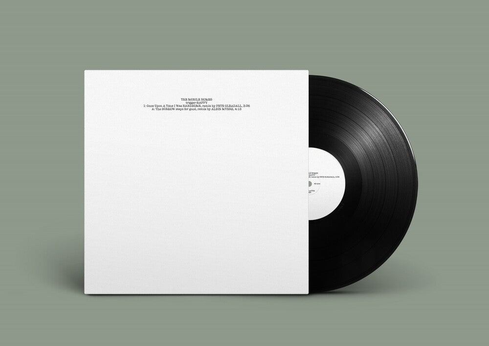 the album cover for The Mobile Homes - trigger-HAPPY