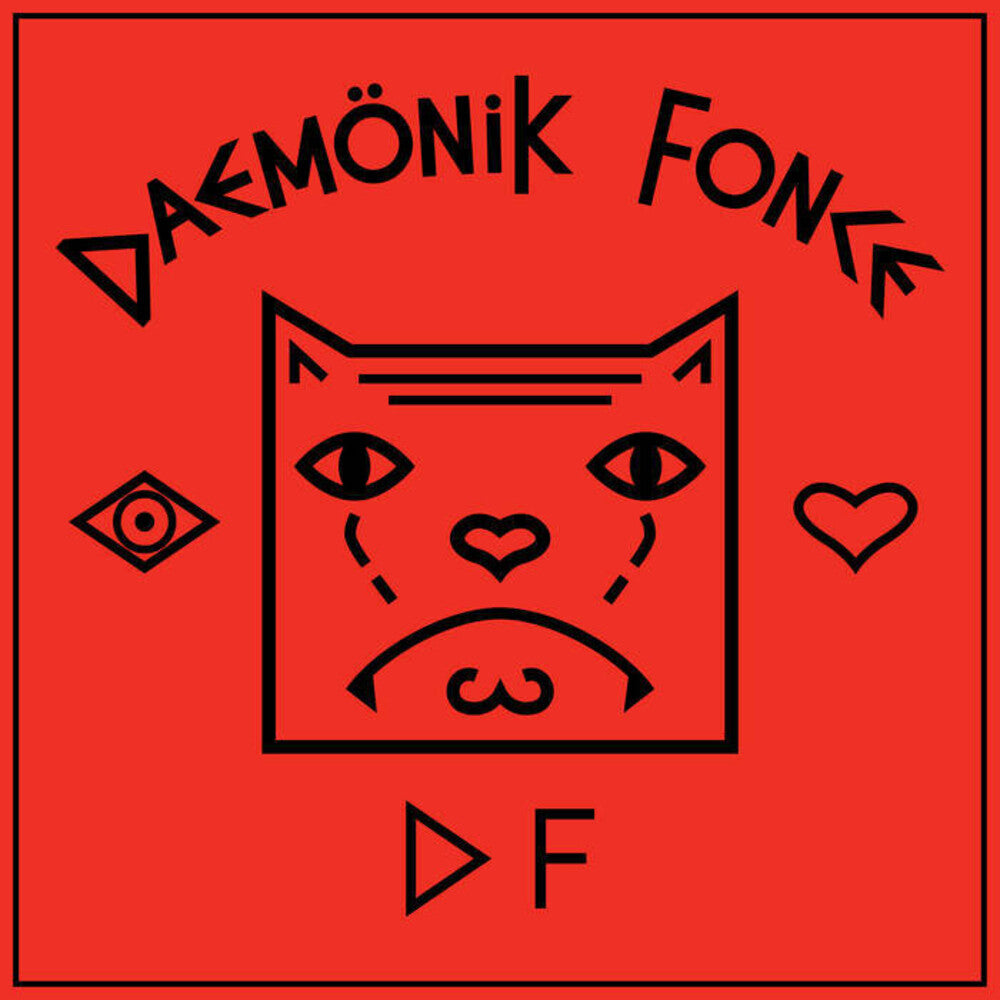 the album cover for Daemonik Fonce - Eye Love Daemonik Fonce (Uk)