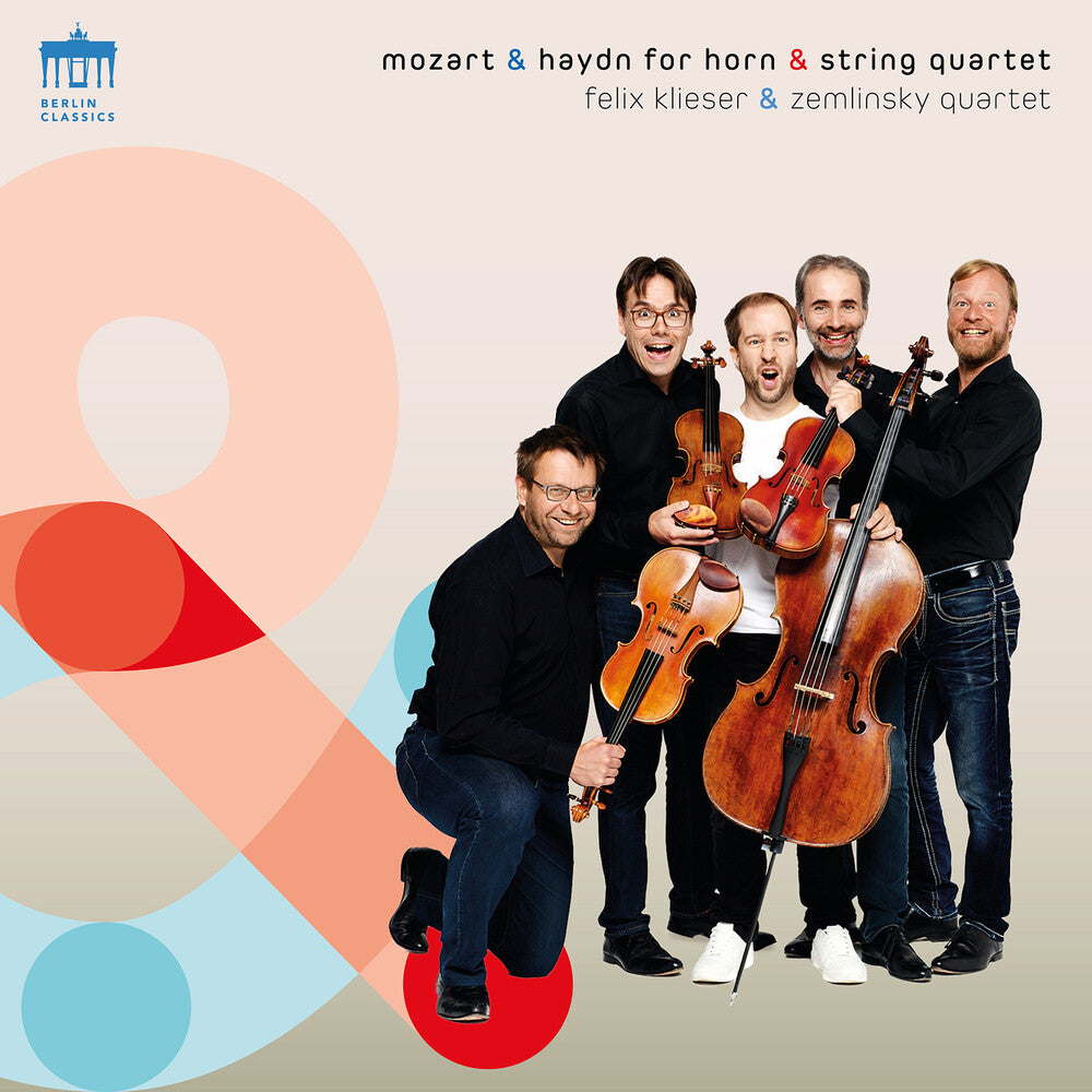 the album cover for Haydn / Klieser / Zemlinsky Quartett - Mozart & Haydn For Horn