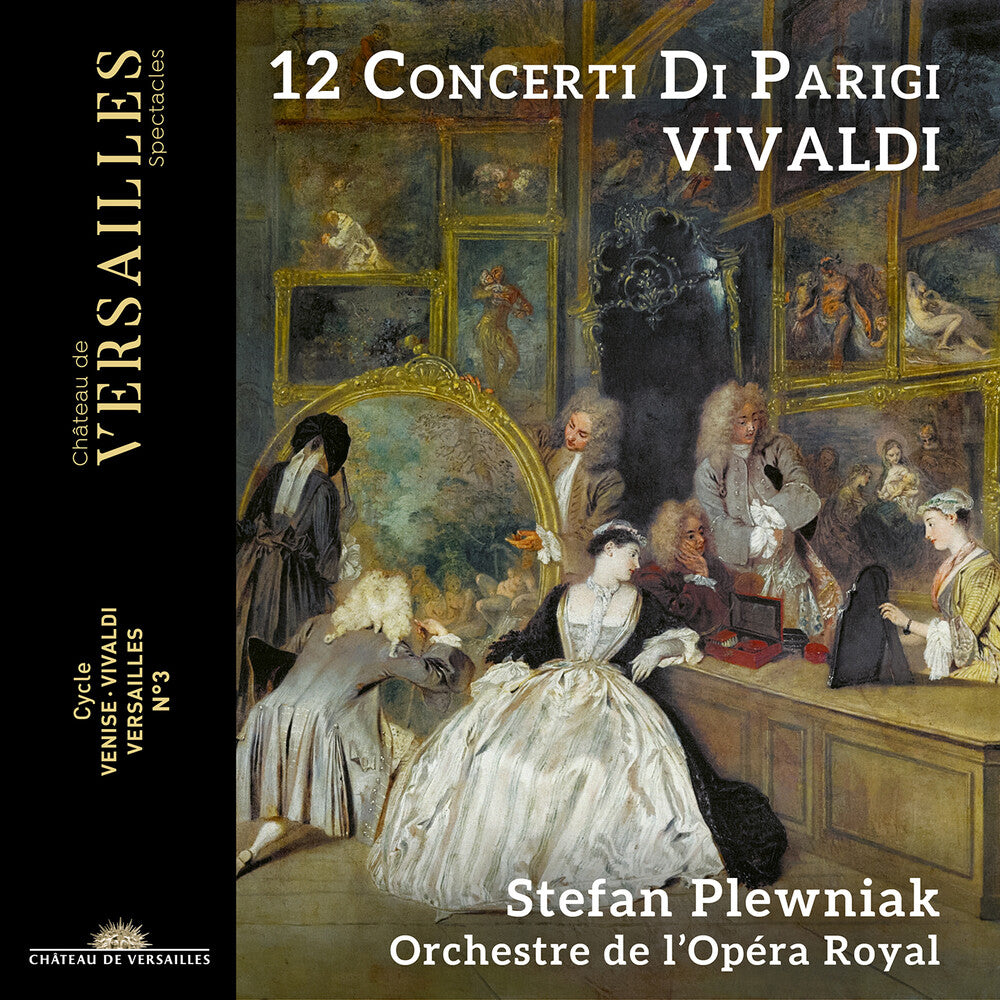 the album cover for Vivaldi / Plewniak / Orchestre De L'opera Royal - 12 Concerti Di Parigi