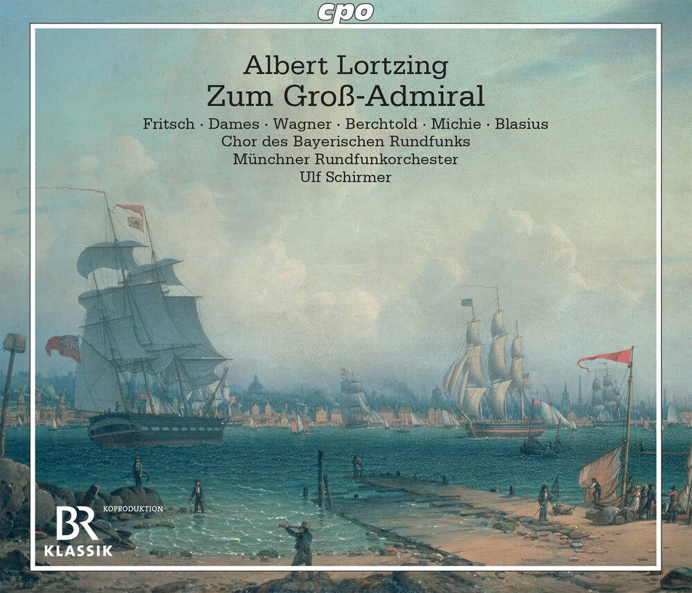 the album cover for Lortzing - Der Gross - Admiral (2pk)