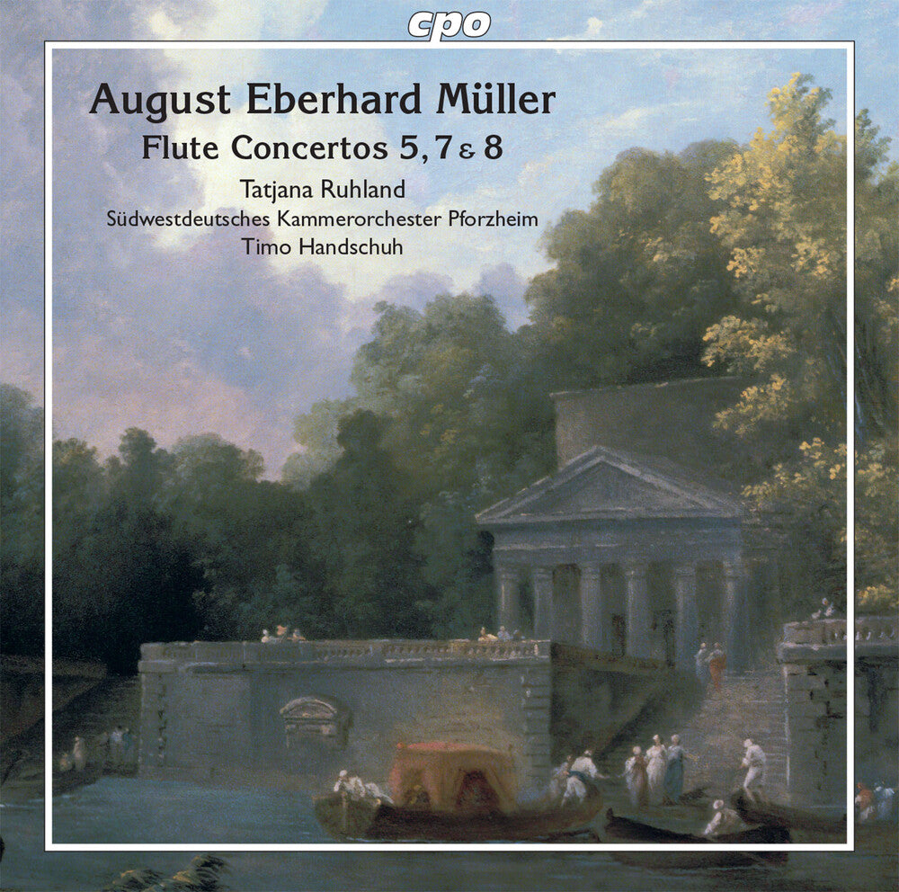 the album cover for Muller / Ruhland / Handschuh - Flute Concertos Ii