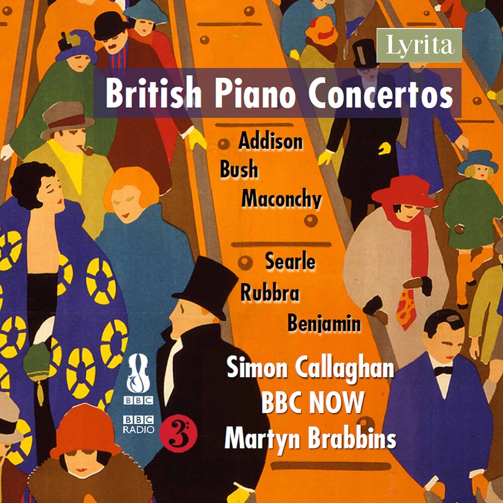 the album cover for British Piano Concertos / Various - British Piano Concertos / Various