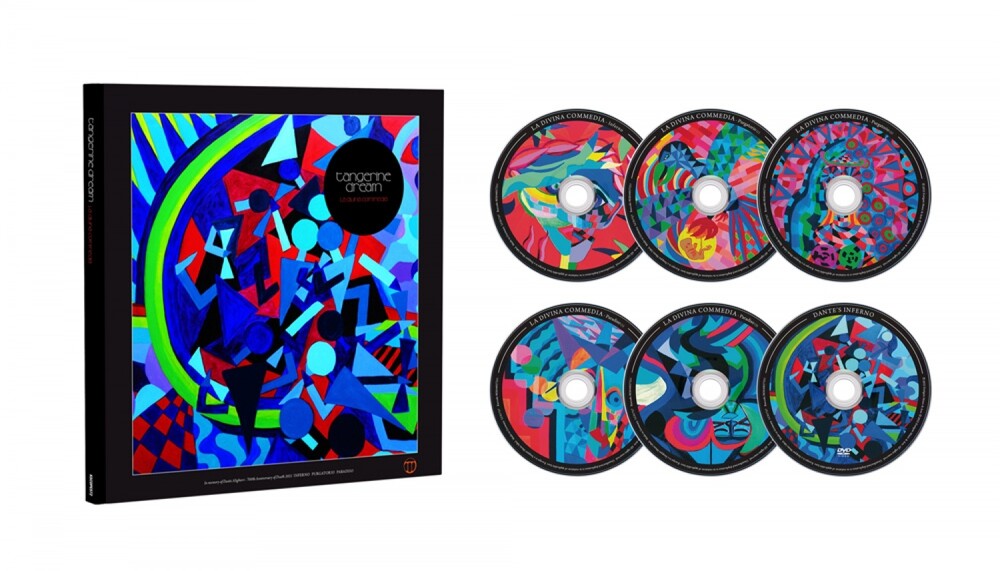 the album cover for Tangerine Dream - La Divina Commedia (W/Book) (W/Dvd) (Box) (Ntr0)