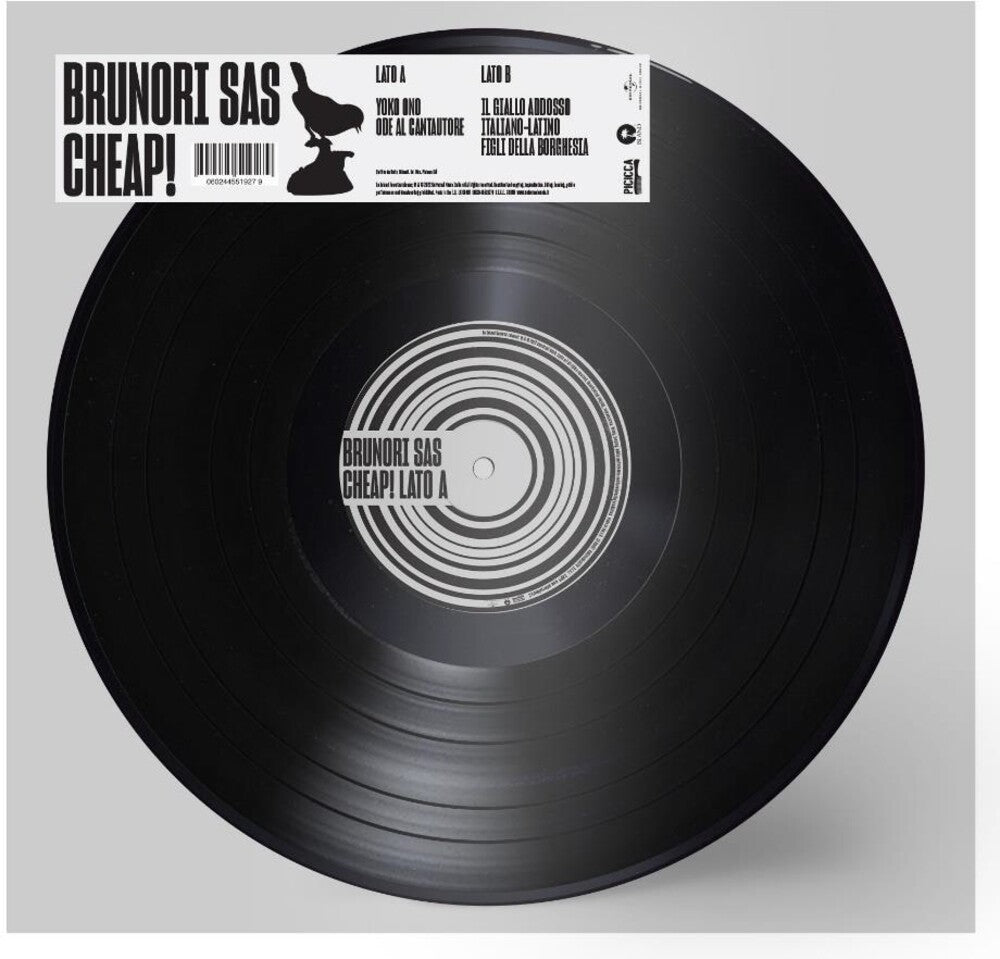 the album cover for Sas, Brunori - Cheap!