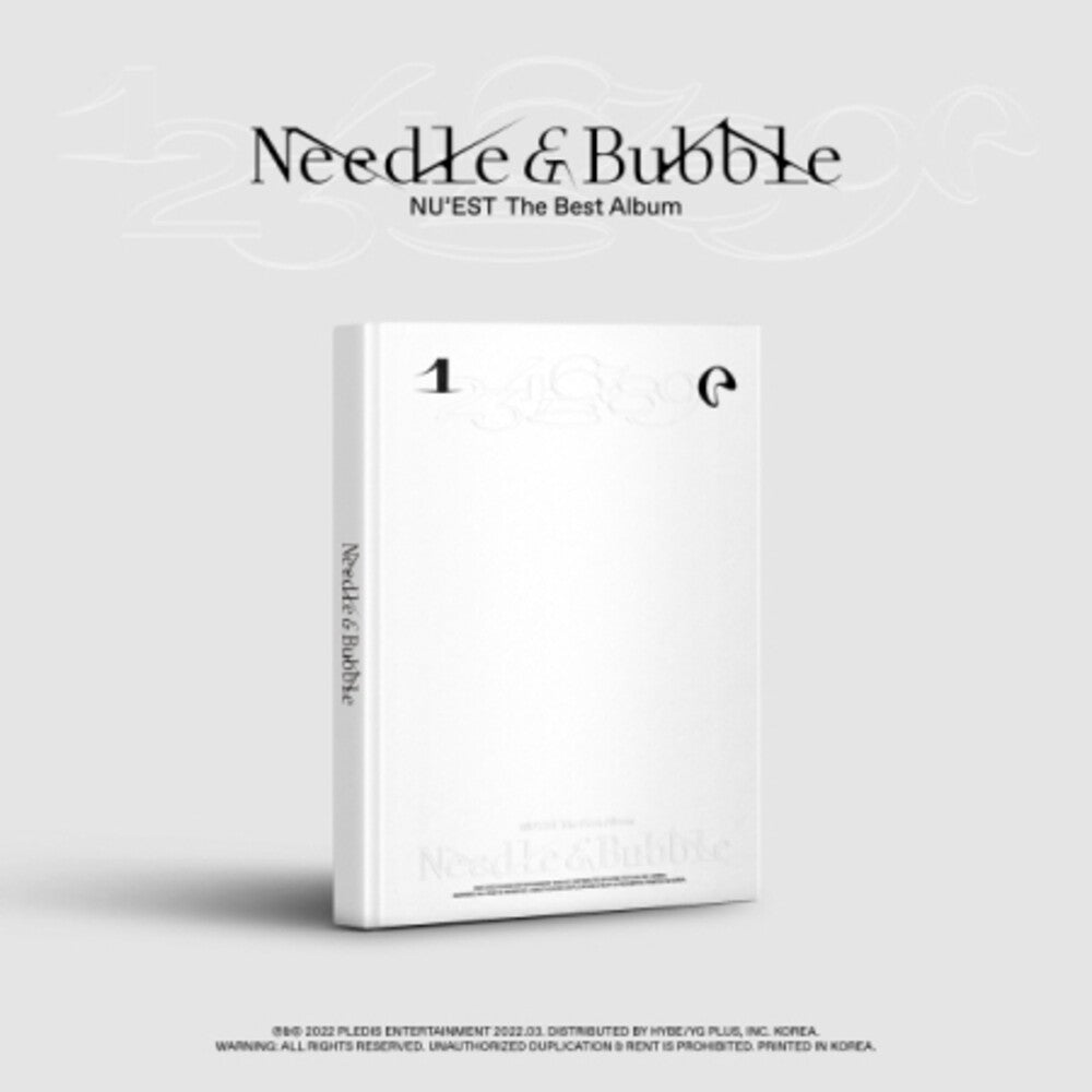 the album cover for NU'EST - Needle & Bubble: The Best Album (Post) (Pcrd)