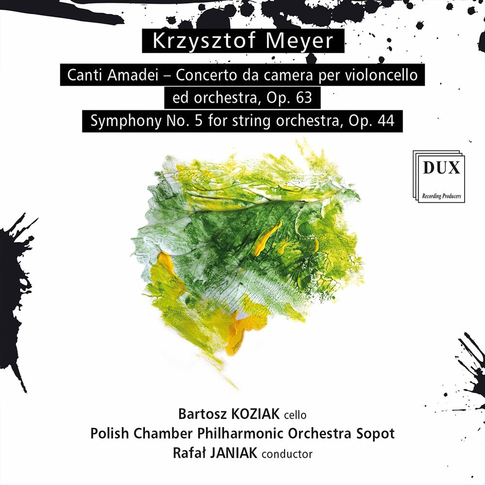 the album cover for Meyer / Koziak - Canti Amadei