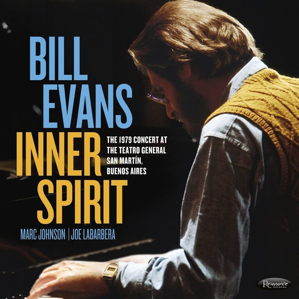 the album cover for Bill Evans - Inner Spirit: The 1979 Concert At The Teatro