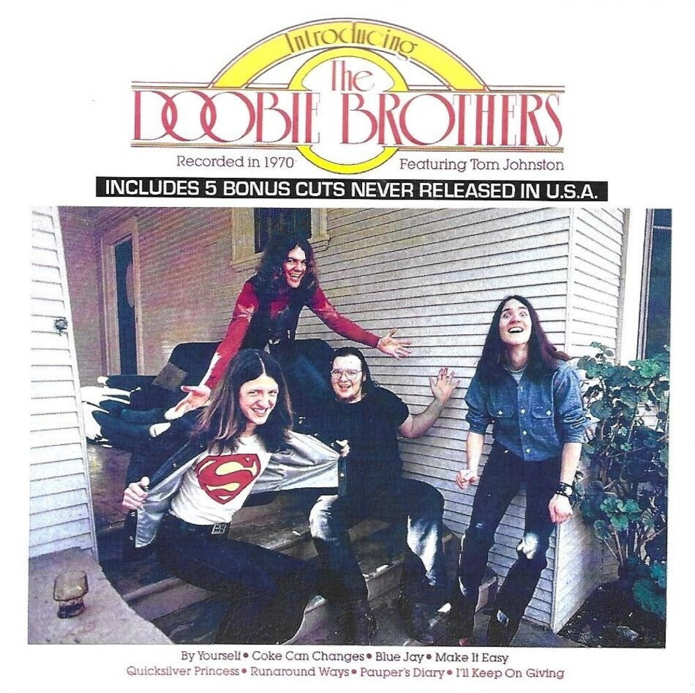 the album cover for The Doobie Brothers - Introducing The Doobie Brothers