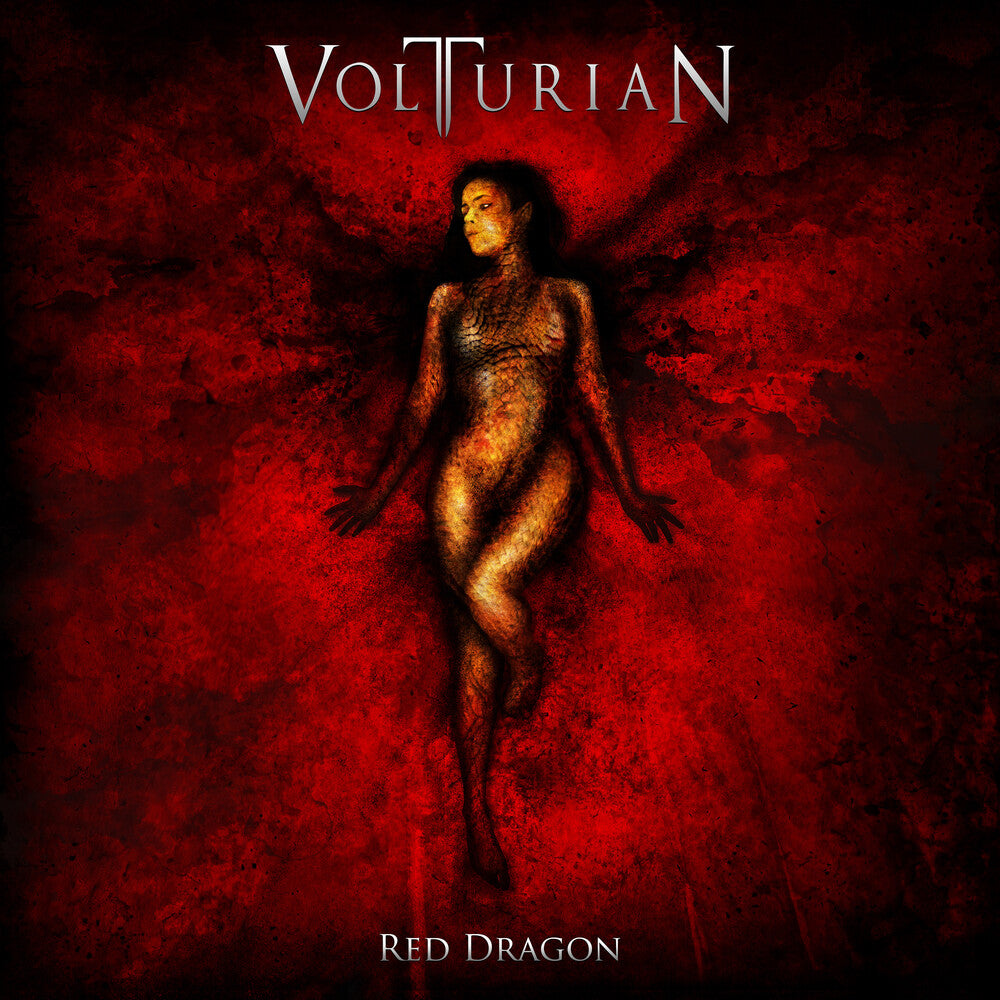 the album cover for Volturian - Red Dragon